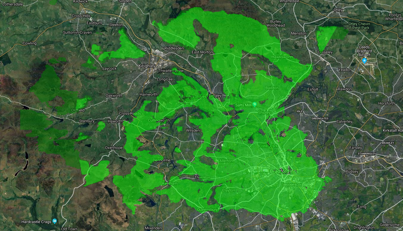 Coverage Map Covergae Map